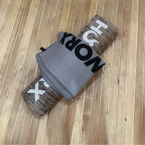 Hotworx yoga mat and towel
